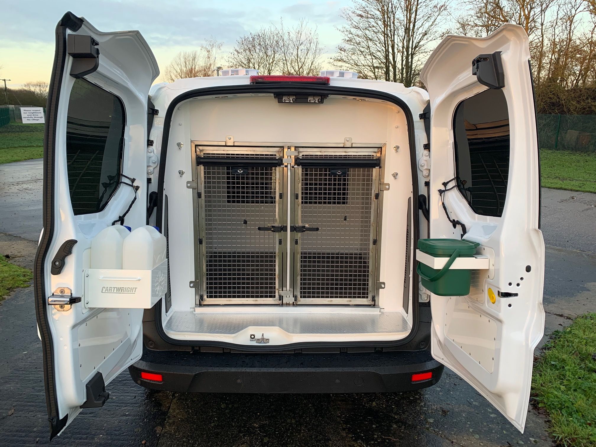 Police 2Kennel Dog Van The Emergency Services Show 2021 The